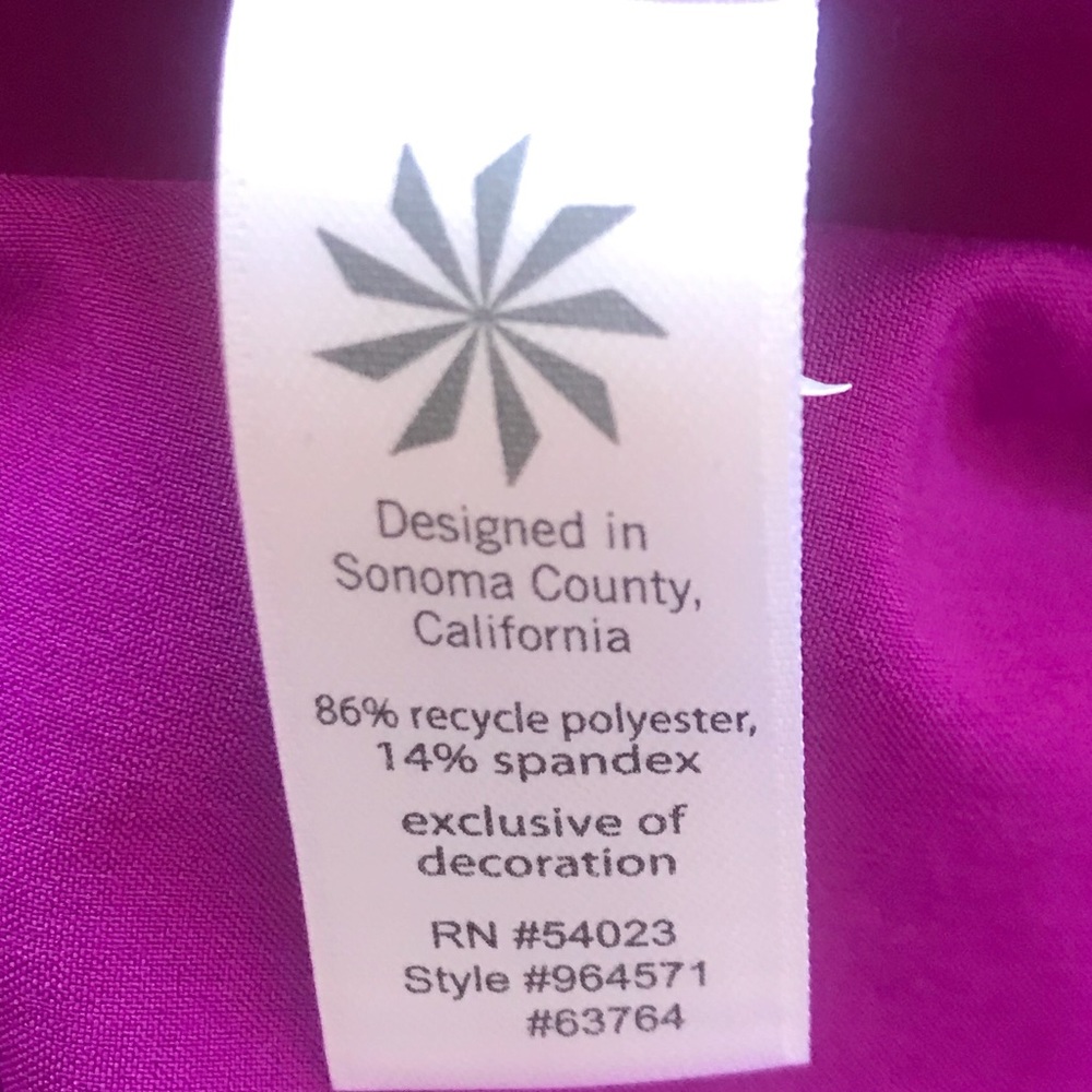 ATHLETA Go Time Strappy Tank Top Purple Size S - Picture 7 of 8